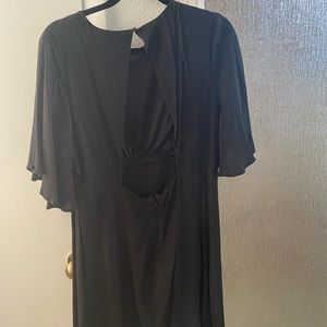 Express, Little Black, Open Back Cocktail Dress